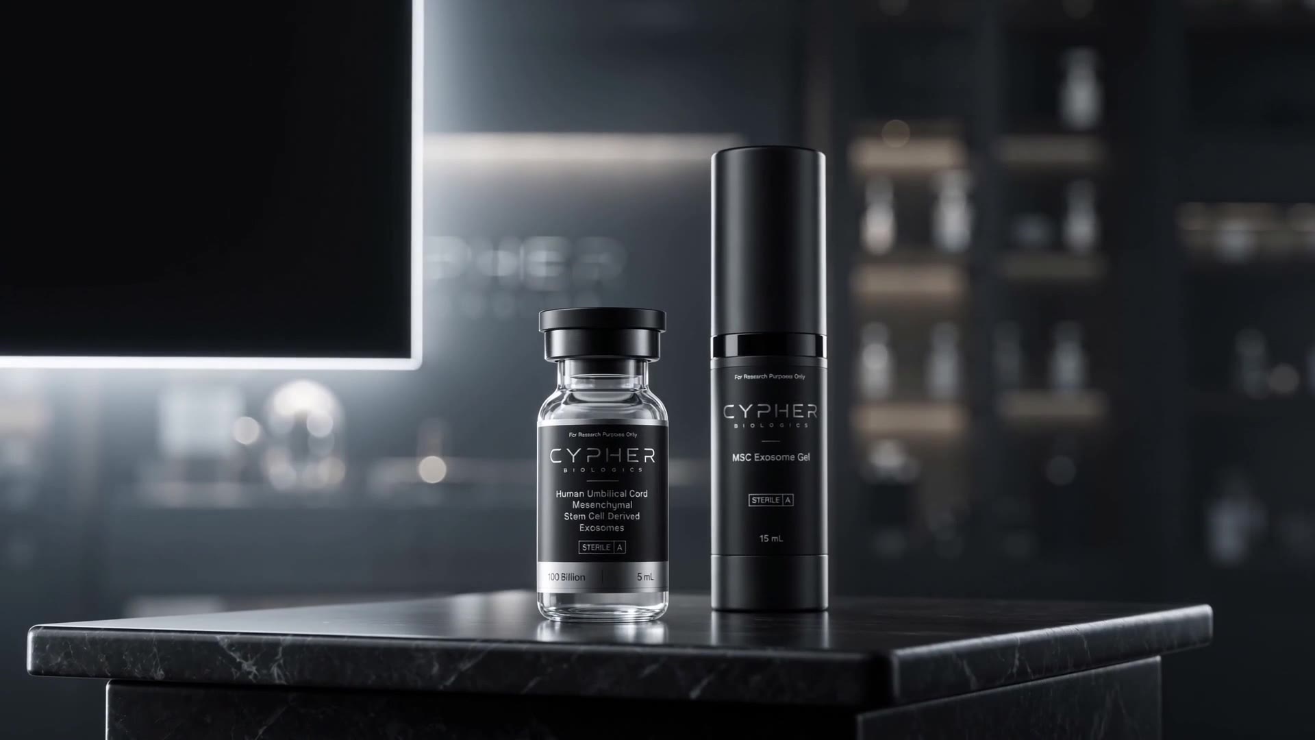 CYPHER Biologics vial and topical forms
